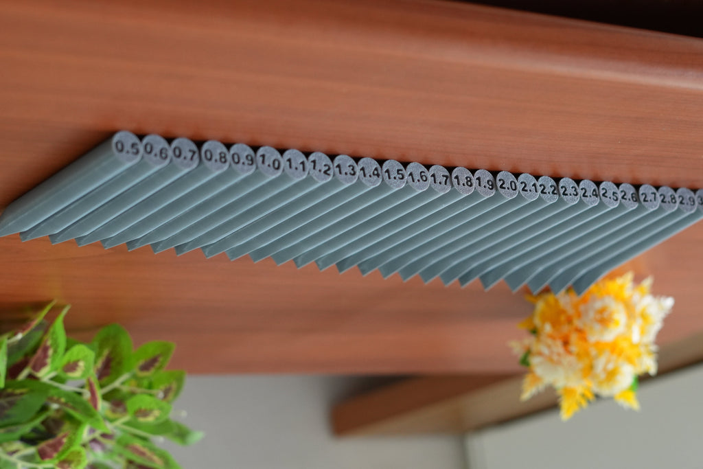 26 Size Tear Drop Mandala Dotting Tools Set (0.5 mm to 30 mm) – Precision Gradient Dot Art Tools for Mandala & Floral Designs