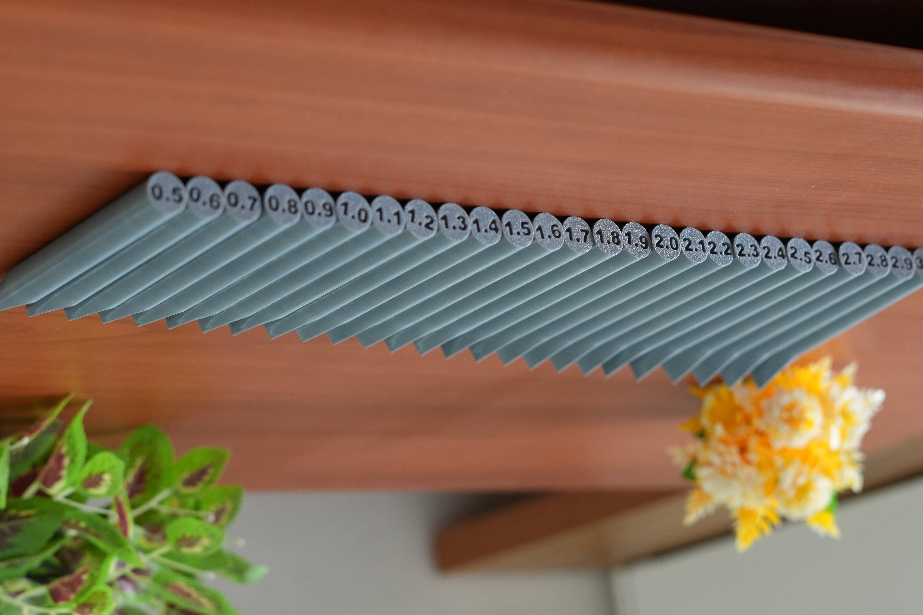 26 Size Tear Drop Mandala Dotting Tools Set (0.5 mm to 30 mm) – Precision Gradient Dot Art Tools for Mandala & Floral Designs