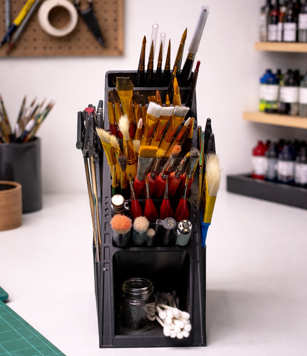 Premium Brush Organizer Stand
