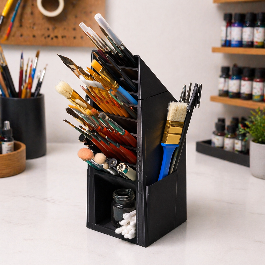 Premium Brush Organizer Stand