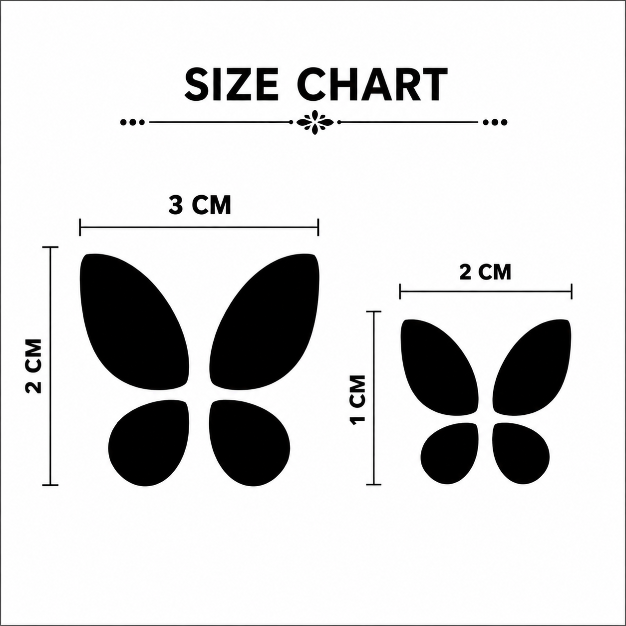 Butterfly Mandala Stamp – Classic Wings | Butterfly Texture Tool for Mandala & Creative Art