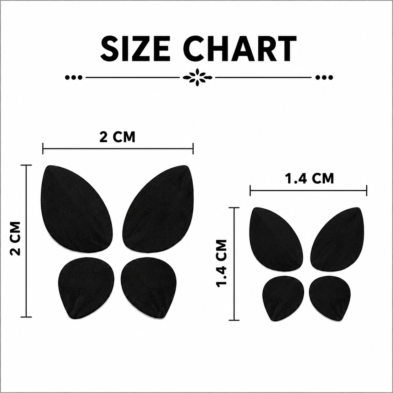 Butterfly Mandala Stamp – Flutter Wings | Clay Impression Tool for Mandala & Creative Art