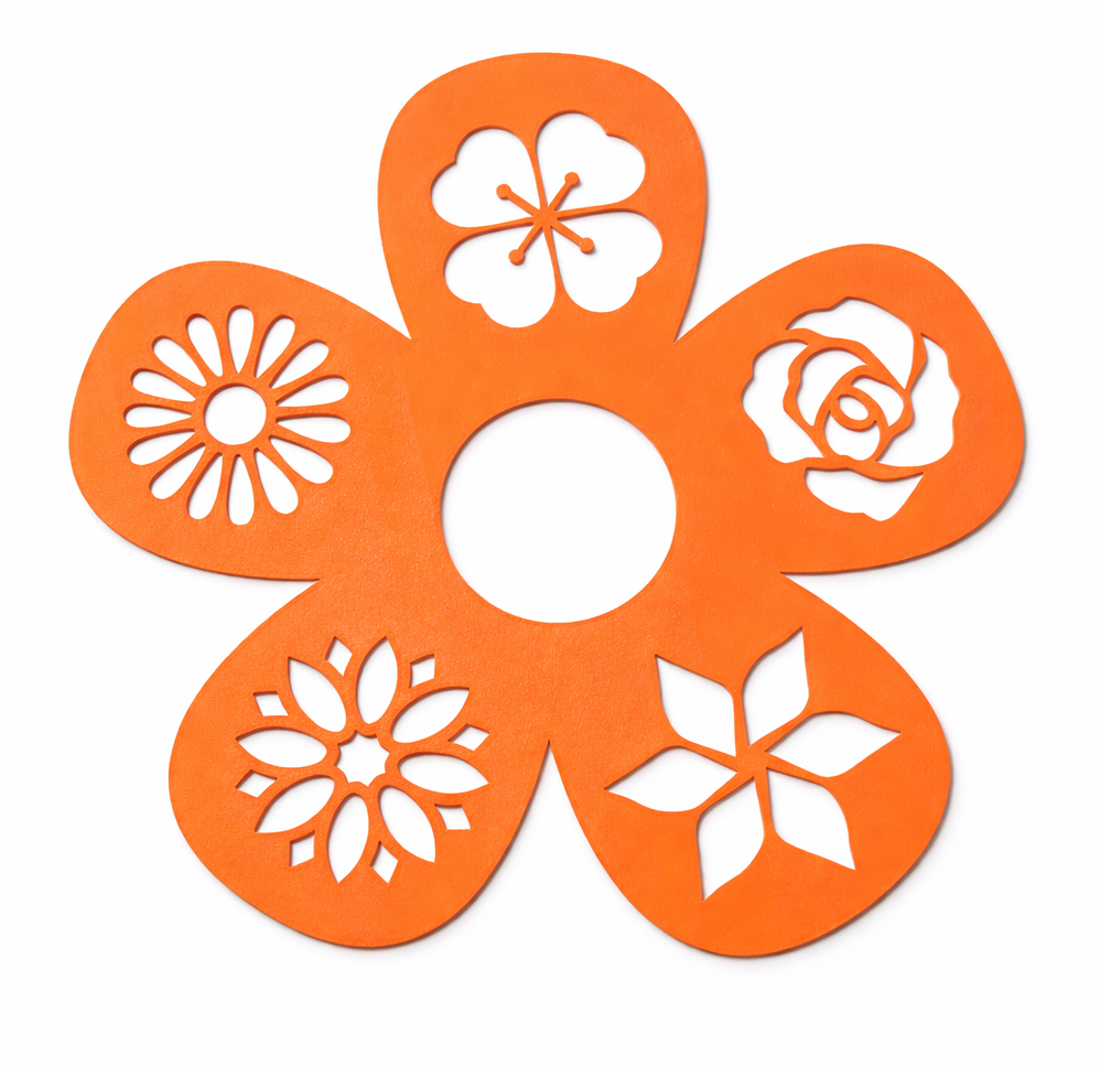 Floral Mandala Stencil ( 5-in-1 Design Tool )